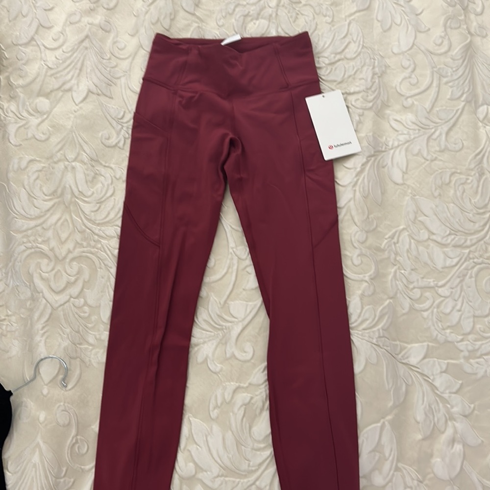 Lululemon fast and free brushed fabric
